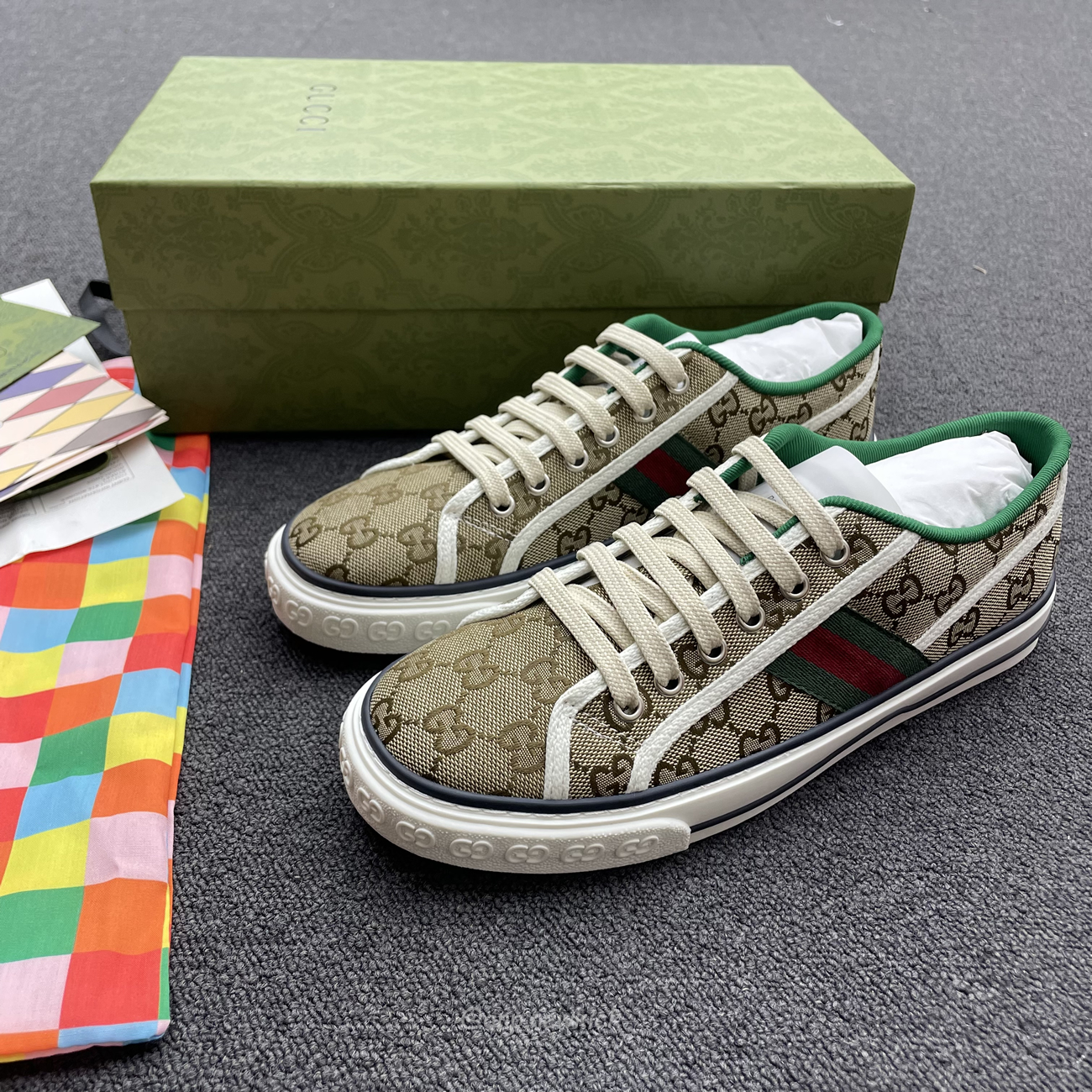 Gucci Tennis 1977 Gg 606111hvk209766 (12) - newkick.app